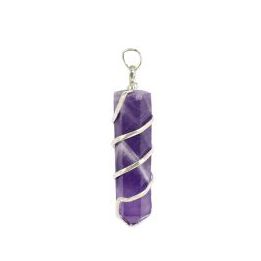 Amatista Colgante Espiral 4cm